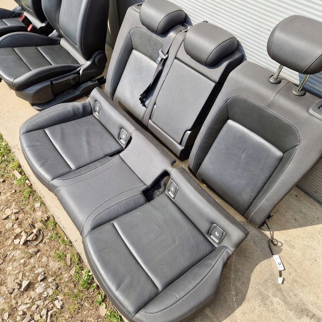 фото №13, Opel astra k 2017 середина сидіння / заднє сидіння / комплект шкіра