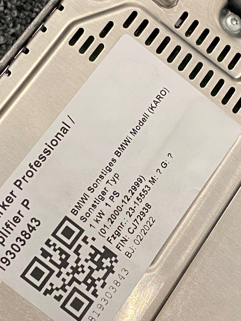 фото №12, Динамики bowers wilkins набор аудио set bmw ix комплект усилитель ram