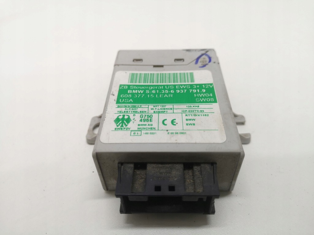 2007 mini one - cooper купе r56 модуль иммобилайзер 613569377919 Оригинал