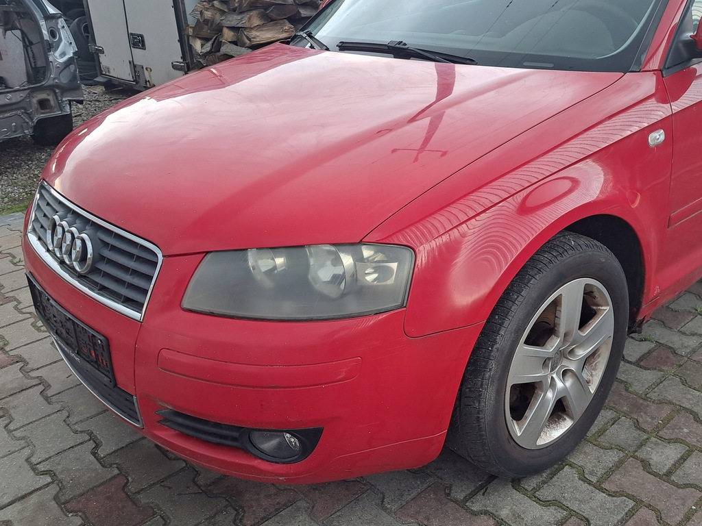 фото №12, Kompletny перед капот бампер крылья лампы pas с радиаторами audi a3 8p