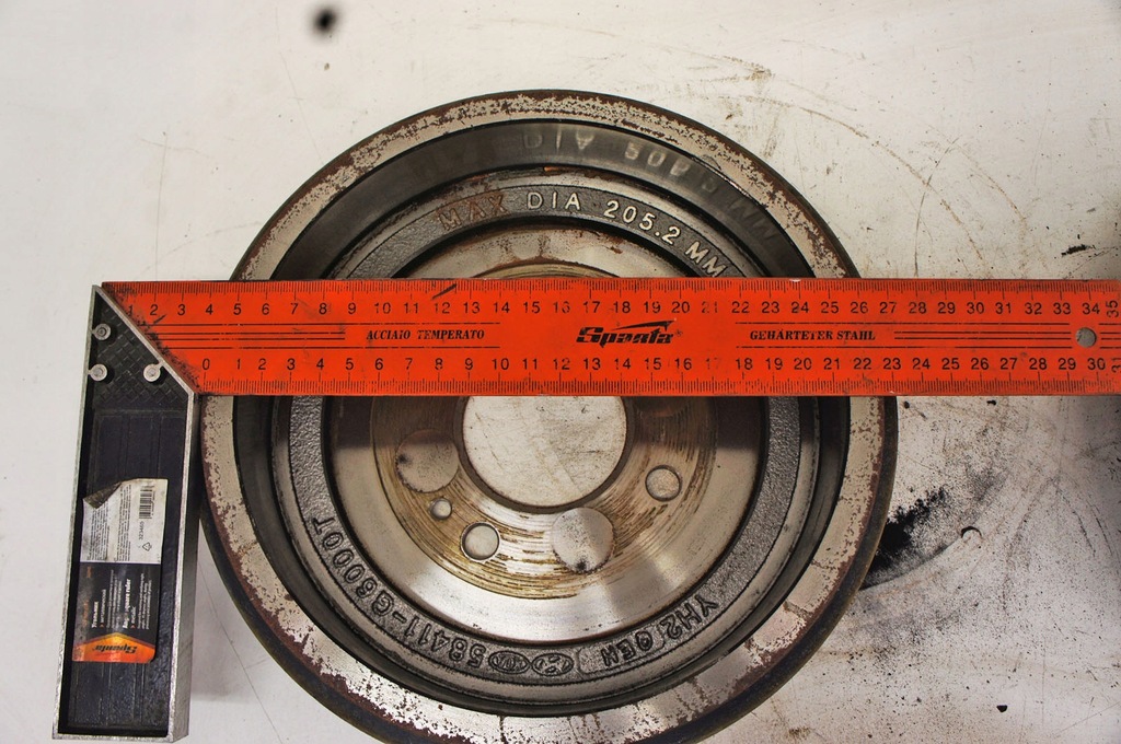 фото №8, Nf056 kia picanto iii 1.2i тормозные барабаны тормозные задняя kpl