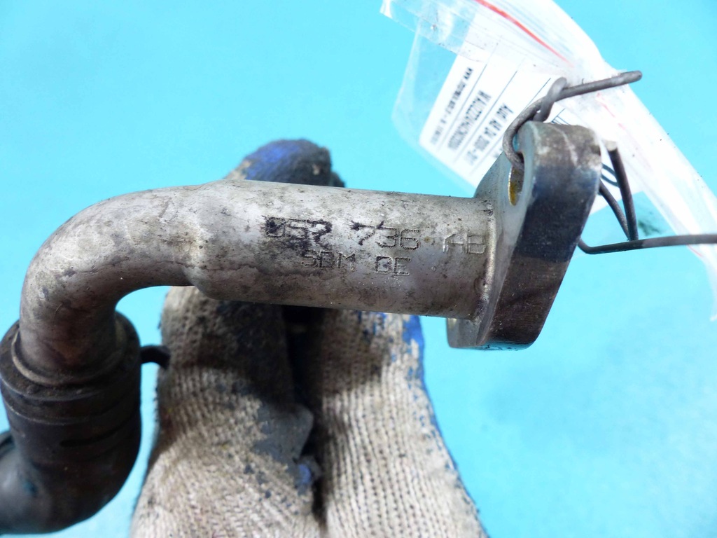 фото №4, Труба шланг оливи злив audi a8 d4 09-17 4.2 tdi