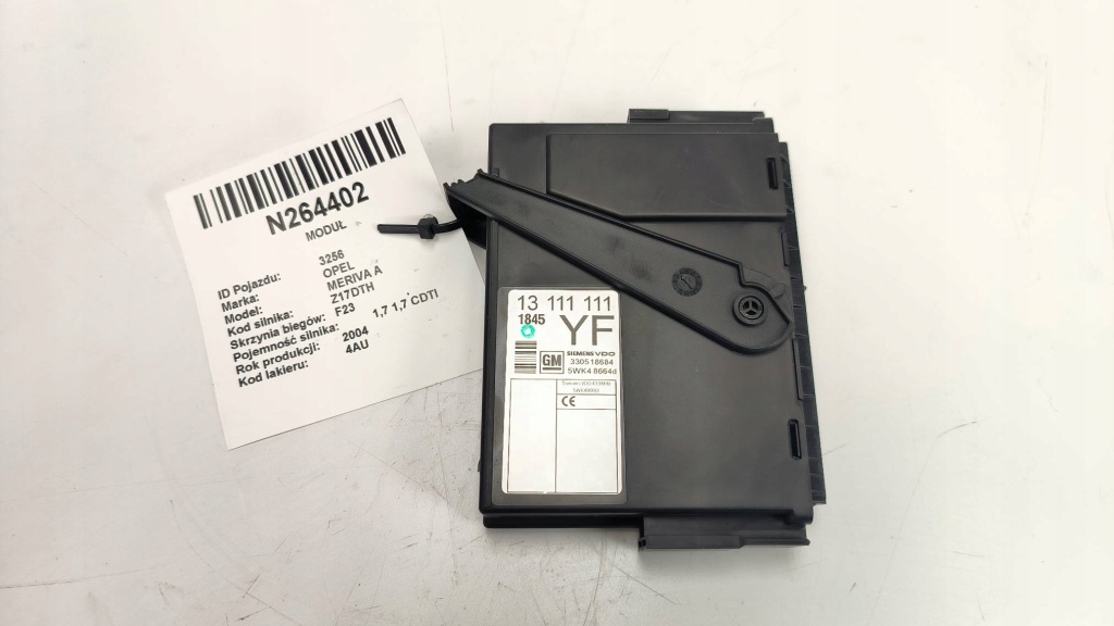 Купить Модули opel meriva 330518684 2004