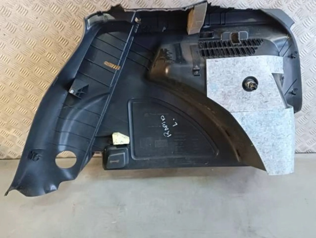 фото №2, Обшивка багажника лівий задня skoda rapid spaceback 5jj867427d