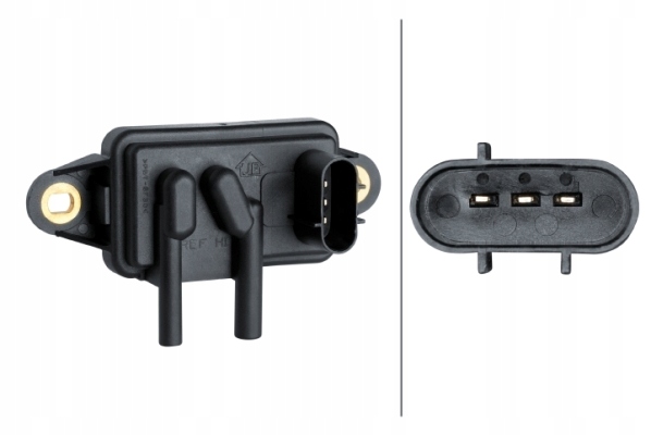 фото №1, Hella 6pp 009 409-401 датчик, тиск вихлопних газів