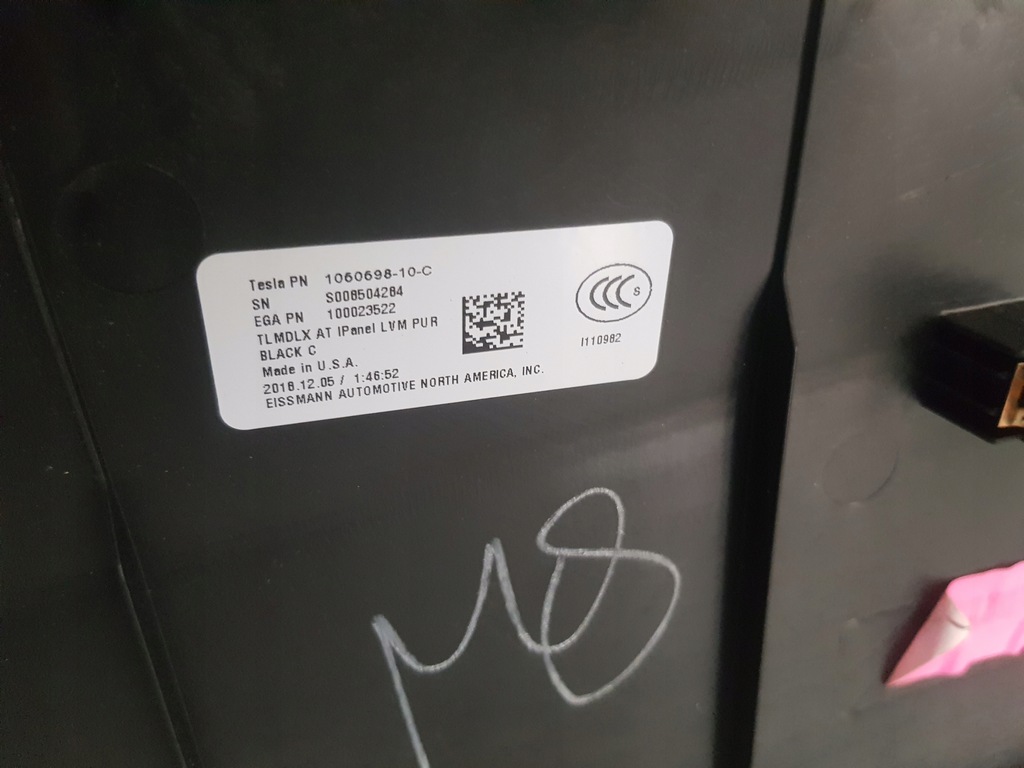 фото №5, Tesla s lift панель приладів консоль performace