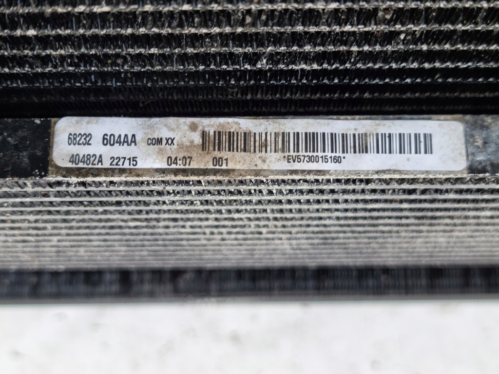 фото №10, Dodge durango 3.6 pas передний радиатор вентилятор 15r