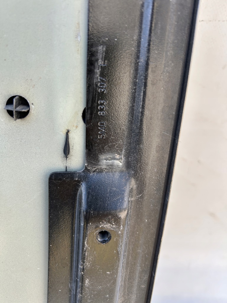 фото №9, Vw golf v plus vi plus дверь левая задняя płat оригинал 5m0833307