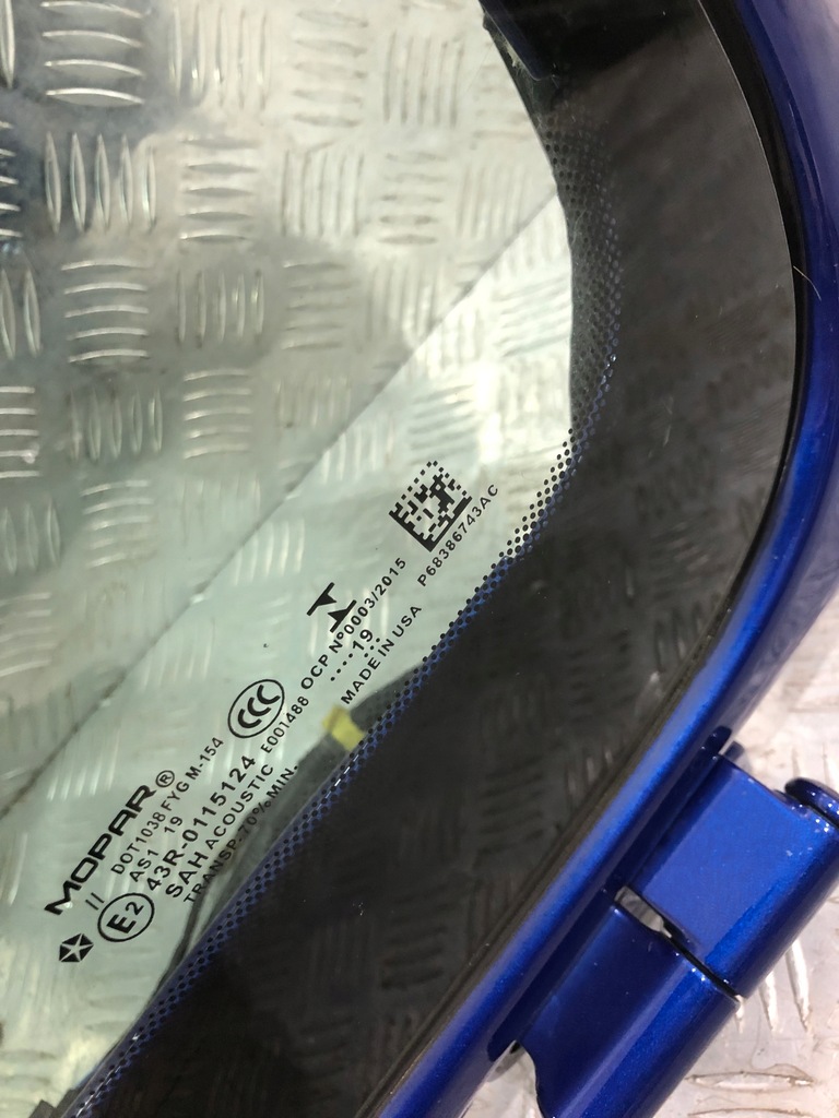 фото №5, Jeep wrangler jl скло з рама перед 19r pbm