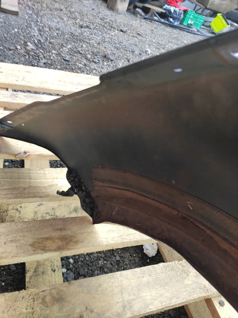 Bmw 1 f20 крыло  правый  a76 tiefseeblau оригинал w цвет Оригинал