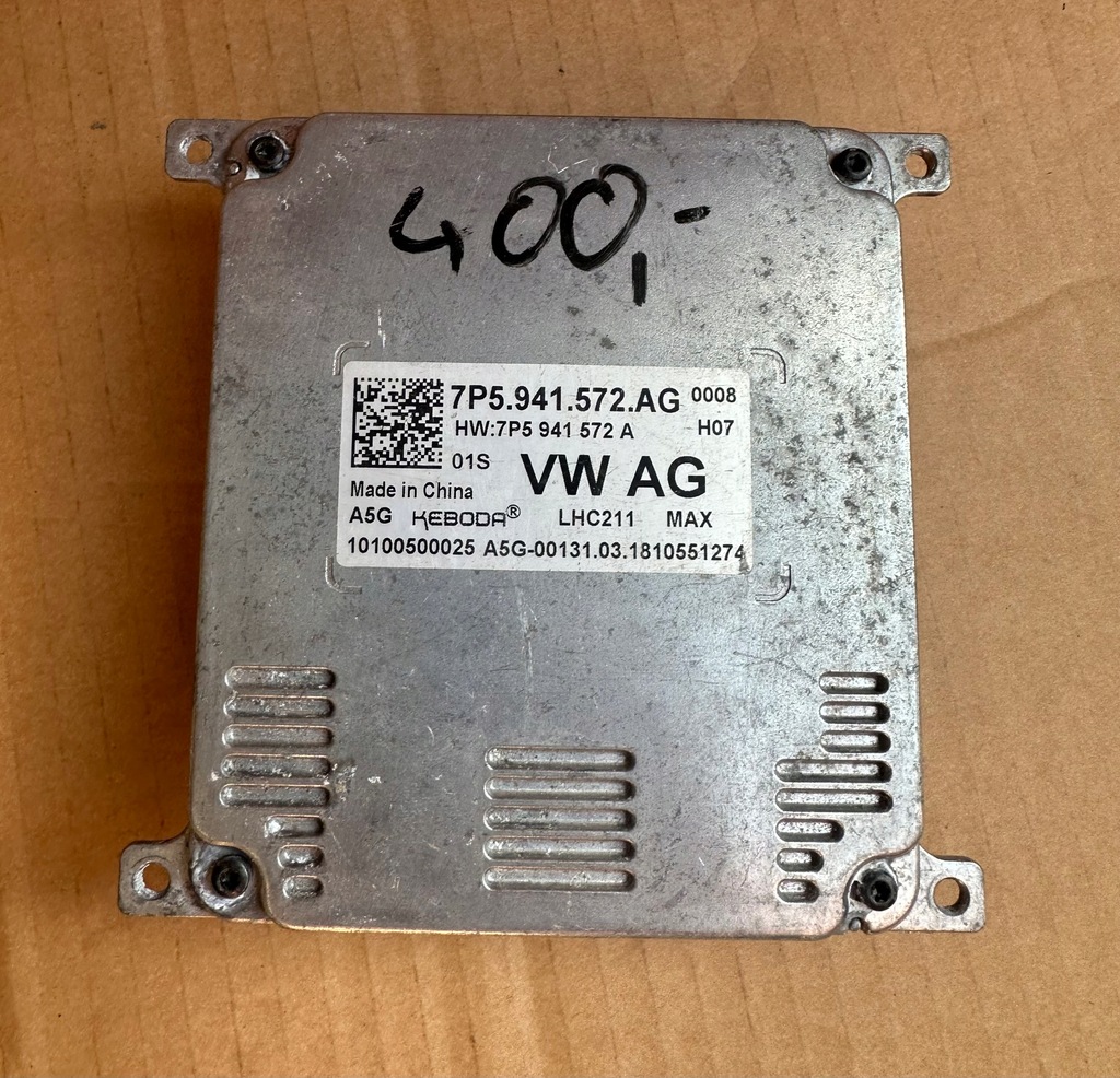 фото №1, Модуль led преобразователь 7p5941572ag