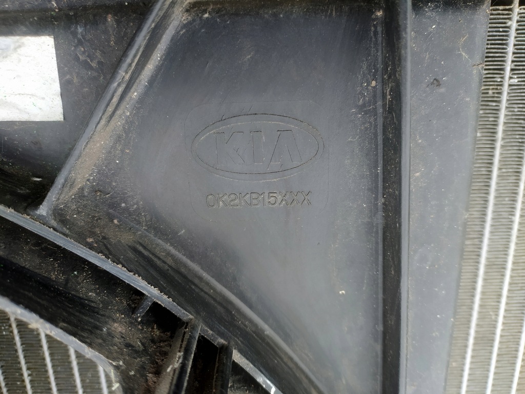 фото №10, Радіатор комплект вентилятори кондиціонер woda kia carens ii 2.0 crdi 16v 02-06