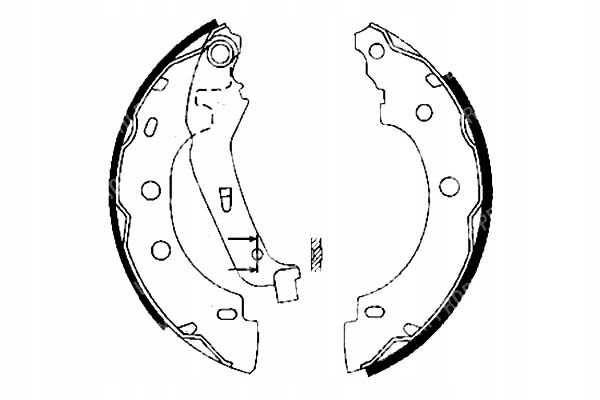 фото №1, Delphi тормозные колодки тормозные kpl. задняя nissan kubistar