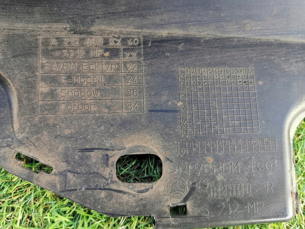 фото №11, Mercedes e klasa 212 lift amg молдинг порог левая