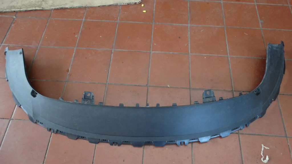 фото №16, Ibiza iv lift 6j 6p защита плита накладка-спойлер накладка бампера перед 6p0805903