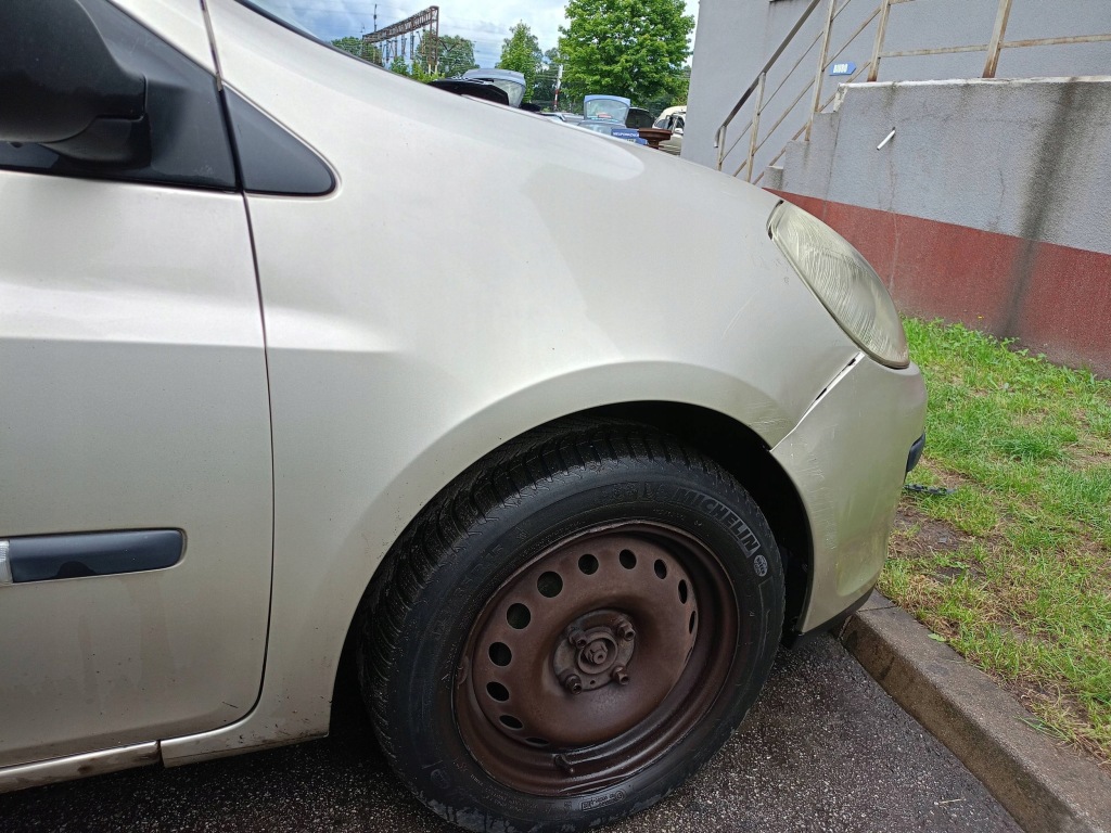 фото №1, Крыло правый перед renault clio iii ted11