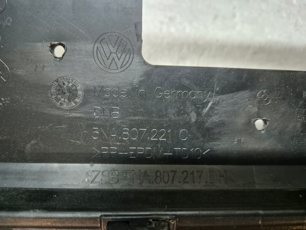 фото №6, Vw tiguan ii lift 5n lift бампер перед 5n lift