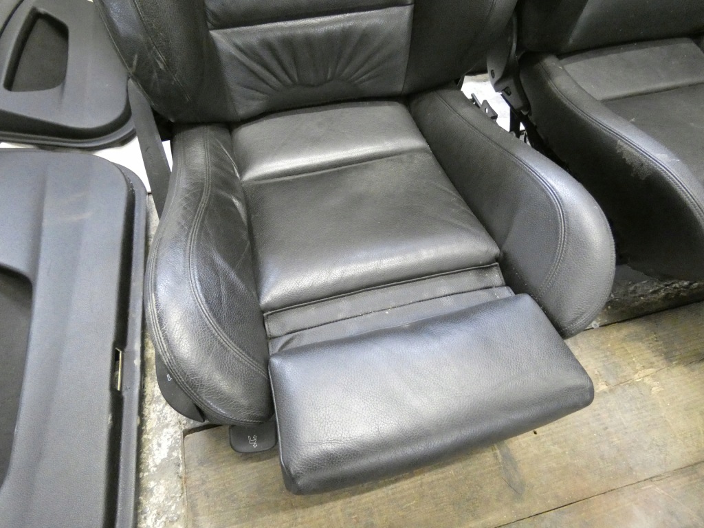 фото №10, Bmw f10 сидіння czarna шкіра підігрів заднє сидіння обшивки комплект оббивка m-pakiet