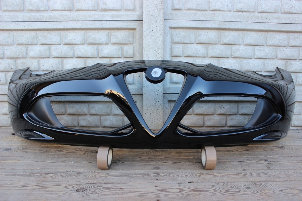 фото №1, Бампер перед капот led решётка радиатора alfa romeo 4c 13-20