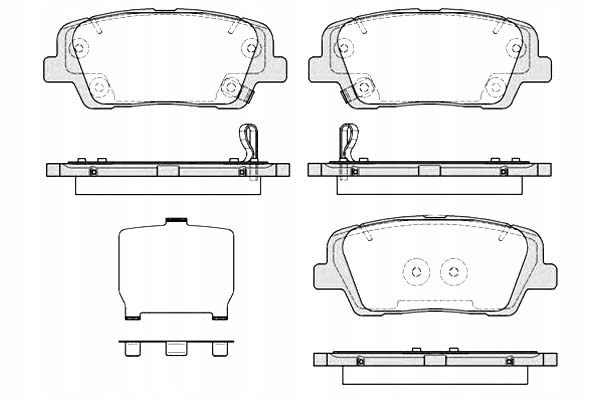 фото №2, 1274 09 гальмівні колодки гальмівні