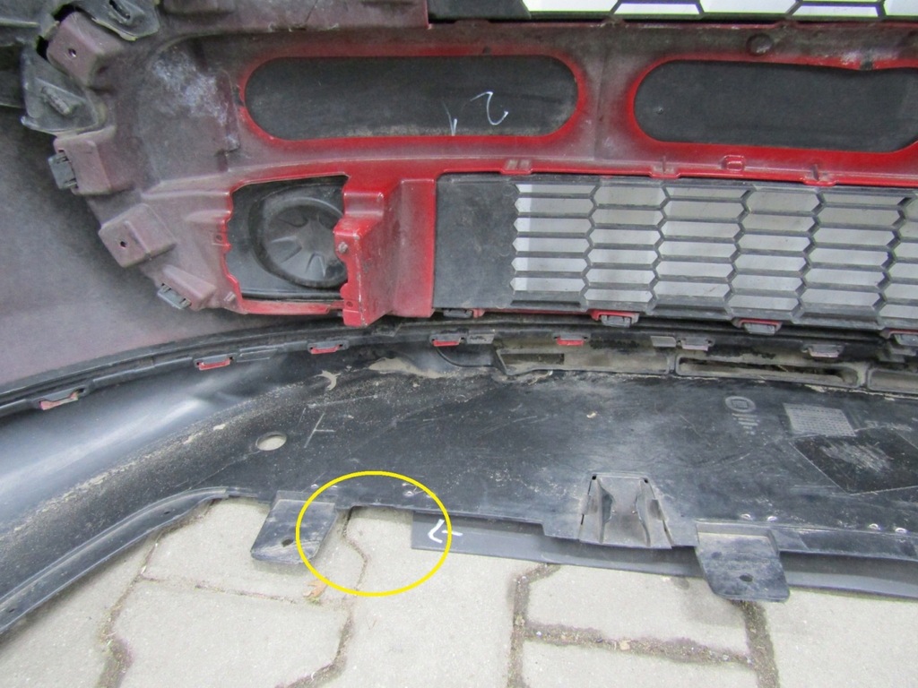 фото №9, Бампер перед передний fiat 500l 500 l 12-17