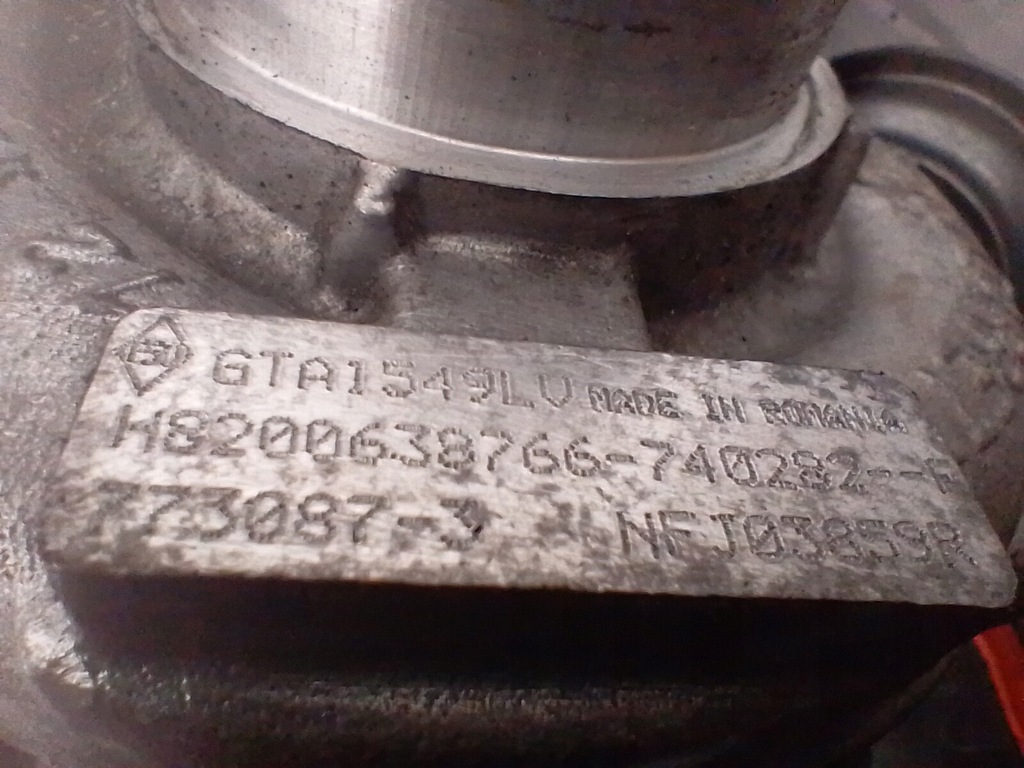 фото №12, Турбонагнітач gta1549lv nissan qashqai j10 2.0dci