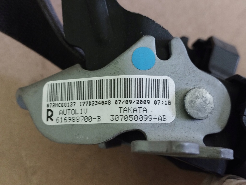 фото №12, Pas безопасности mercedes-benz оригинальный номер 610035800d