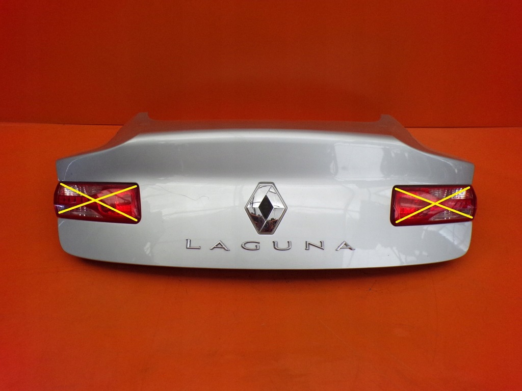 фото №2, Крышка багажника задняя ted69 renault laguna iii coupe 10r
