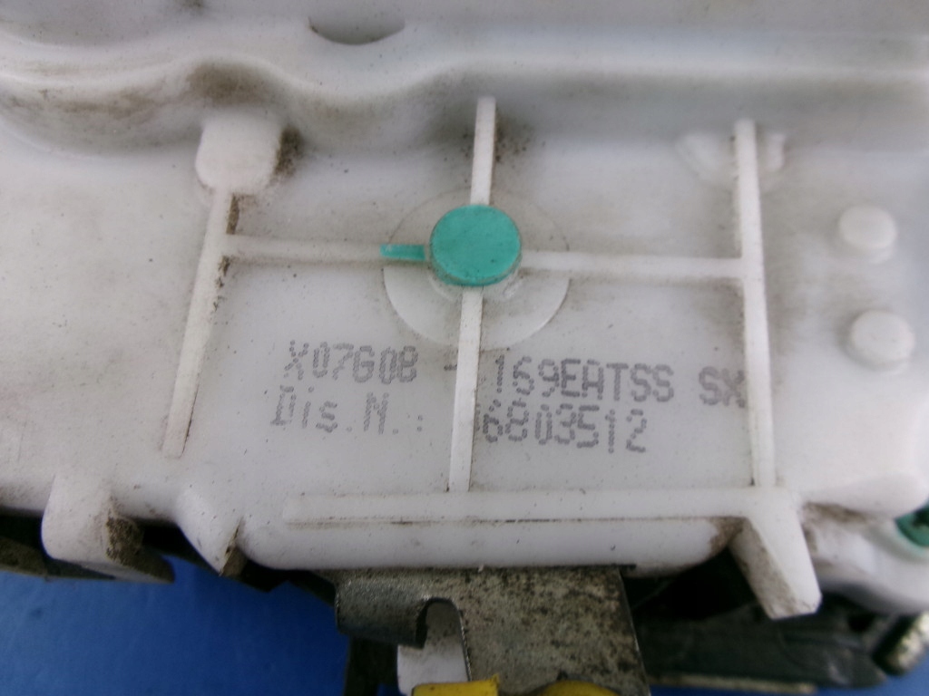 фото №5, Fiat panda ii замок дверь перед левый 46803512 6pin блок управления+ трос замка