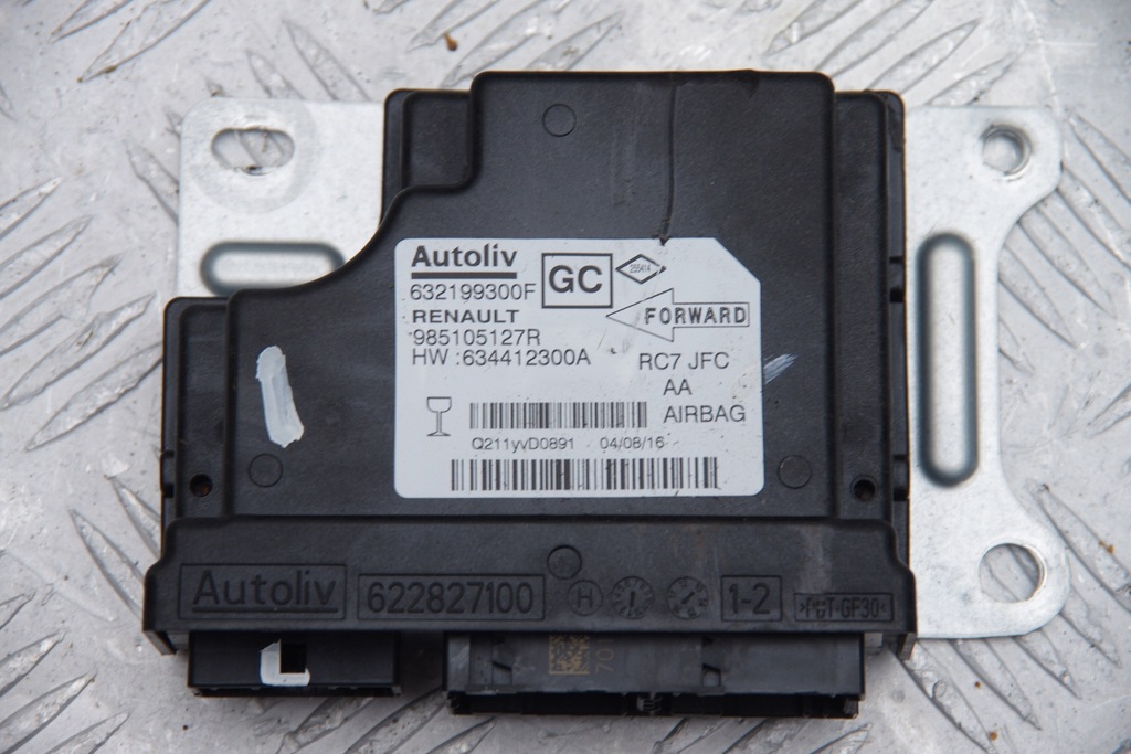 фото №1, Модуль подушка безопасности подушек espace v 985105127r