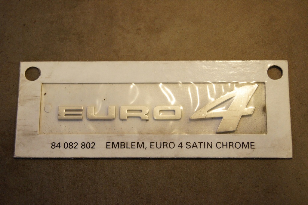 фото №1, Эмблема значок logo надпись euro 4