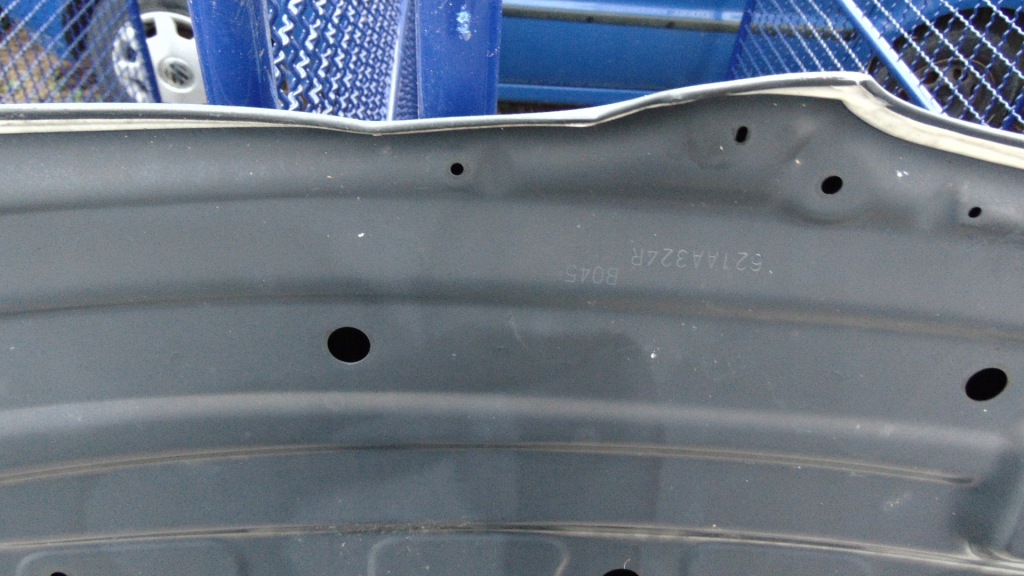 фото №9, Bmw x3 f25 x4 f26 10r- капот крышка двигателя перед передняя