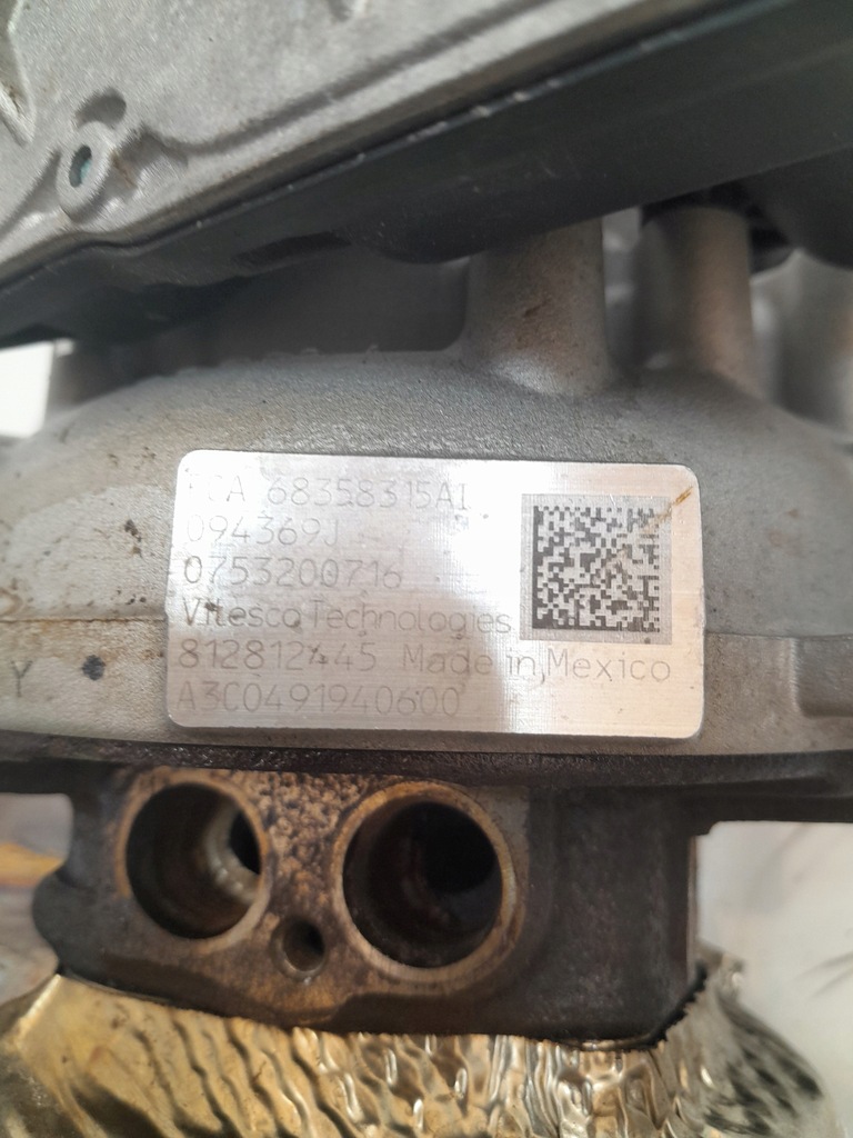 фото №9, Jeep wagoneer iv ws 22- турбонагнітач 68358315al 3.0 usa