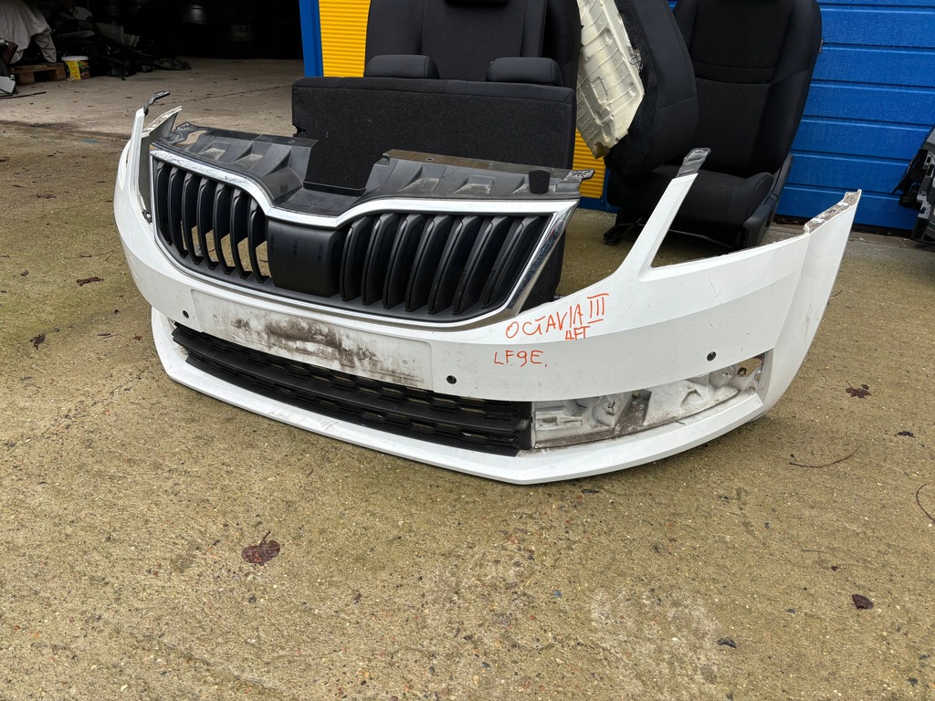 фото №14, Octavia iii дверь левая правое белый lf9e w цвет