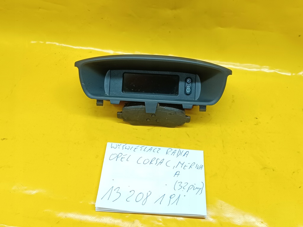 фото №3, Дисплей радио corsa c 32контакты 13208191