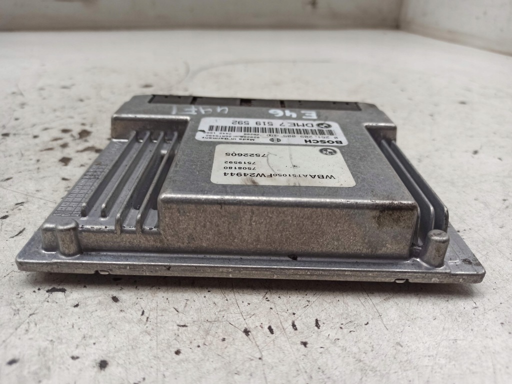 фото №6, Bmw e46 bosh блок управления 0261209005 dme7519592