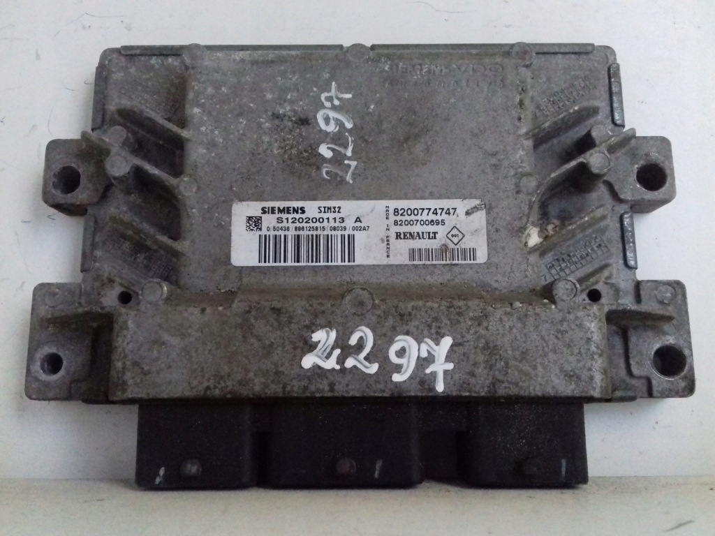 Купить Renault twingo ii 1.2 16v - бортовой компьютер 8200774747 8200700695 s120200113a