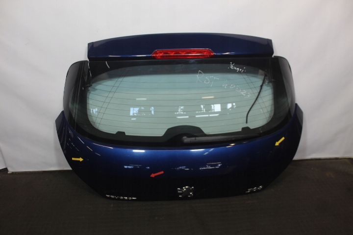 фото №1, Крышка багажника задняя peugeot 308 i kpl