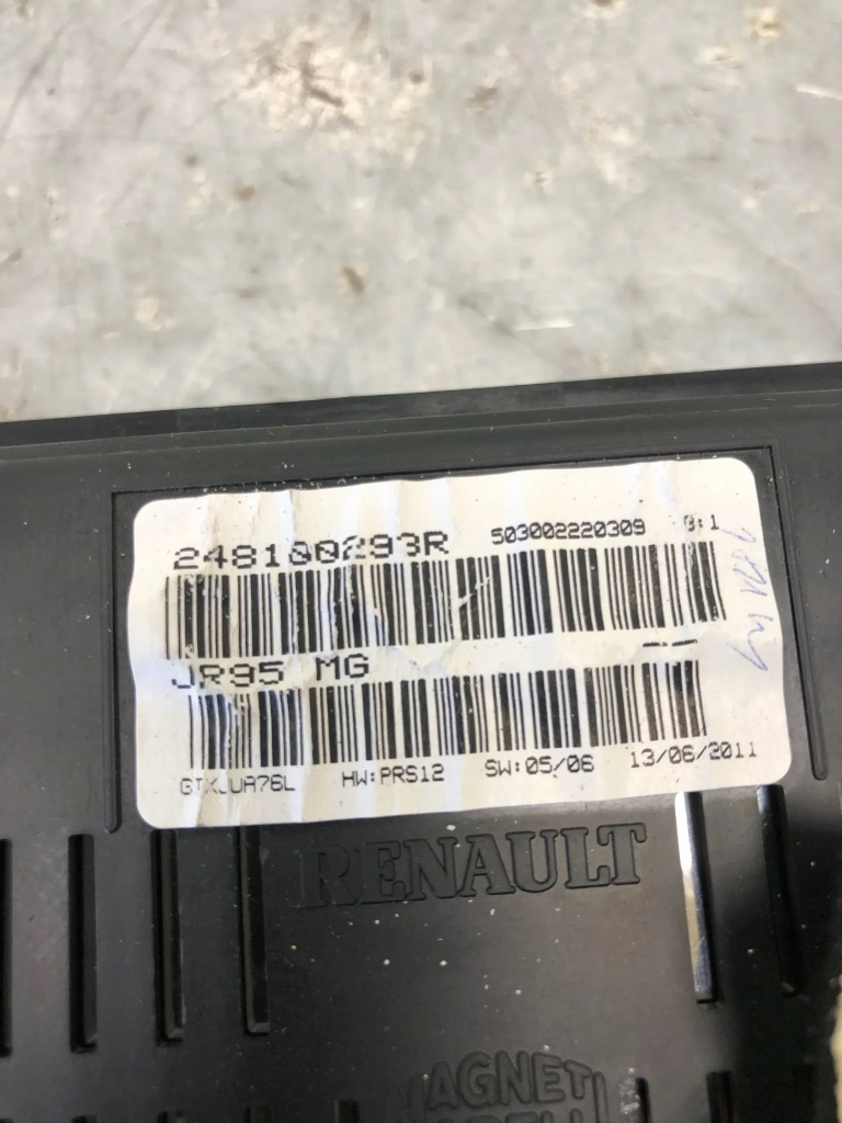 фото №5, Дисплей экран renault scenic iii 248100293r