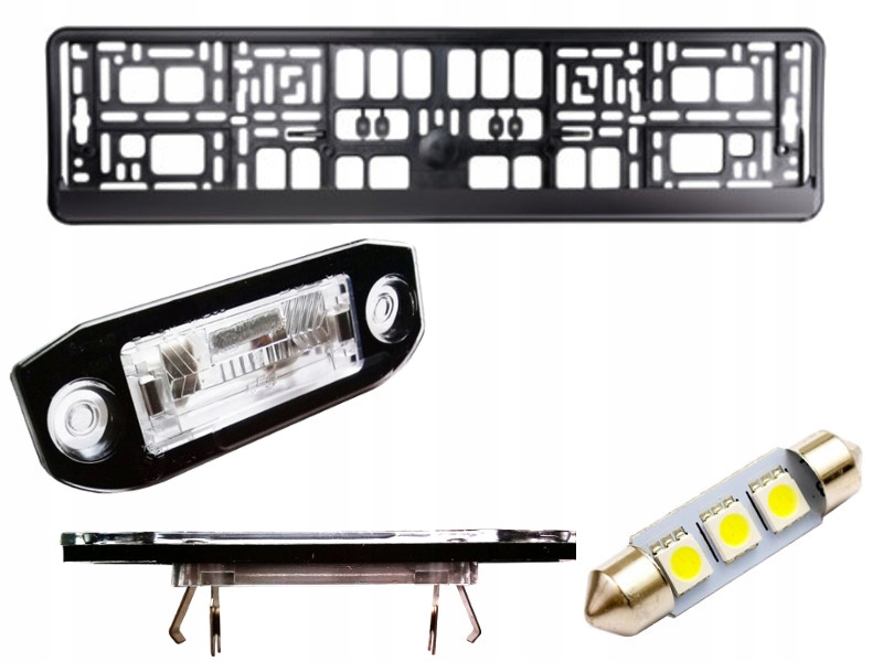 фото №1, Подсветка номерного знака лампа led volvo v60 s60