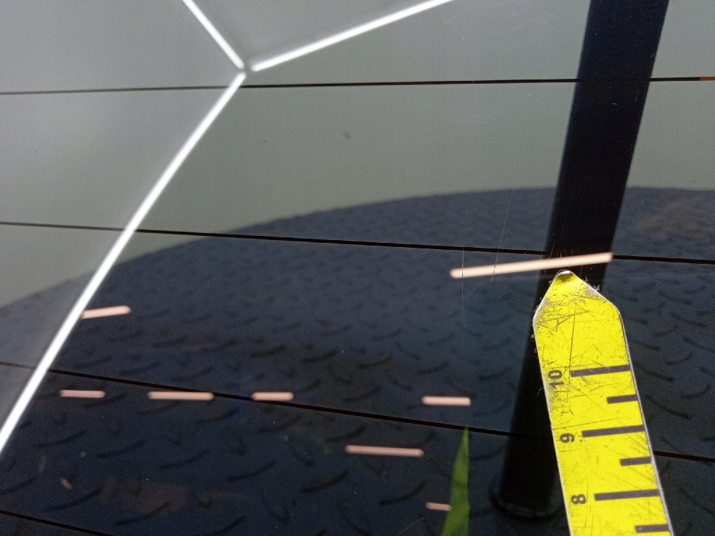 фото №5, Mitsubishi grandis скло кузовна задня ліва