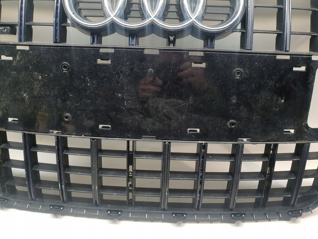 фото №9, Audi q7 4l w12 05-09 решётка радиатора решётка радиатора w бампер перед передний 4l0807651d