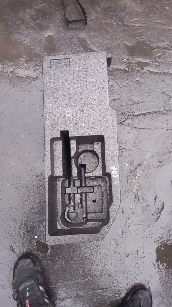 фото №3, Пенополистирол вкладыш багажника renault captur ii