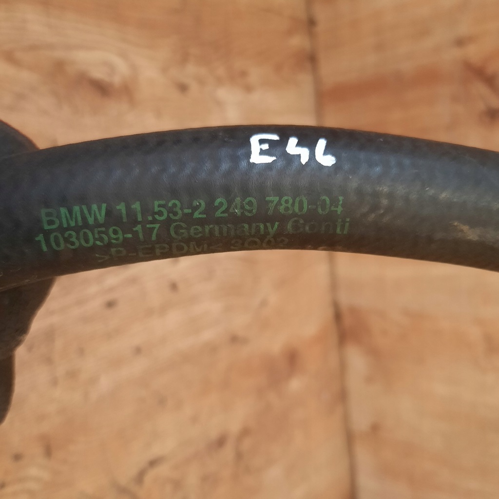 фото №6, Труба шланг wąż жидкость wody bmw e46 2249780