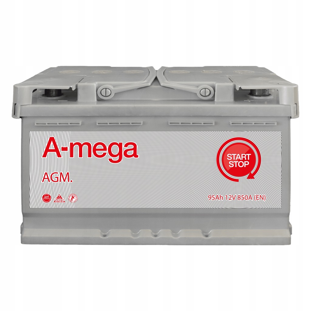 фото №1, Акумулятор amega agm старт-стоп 12v 105ah 950a