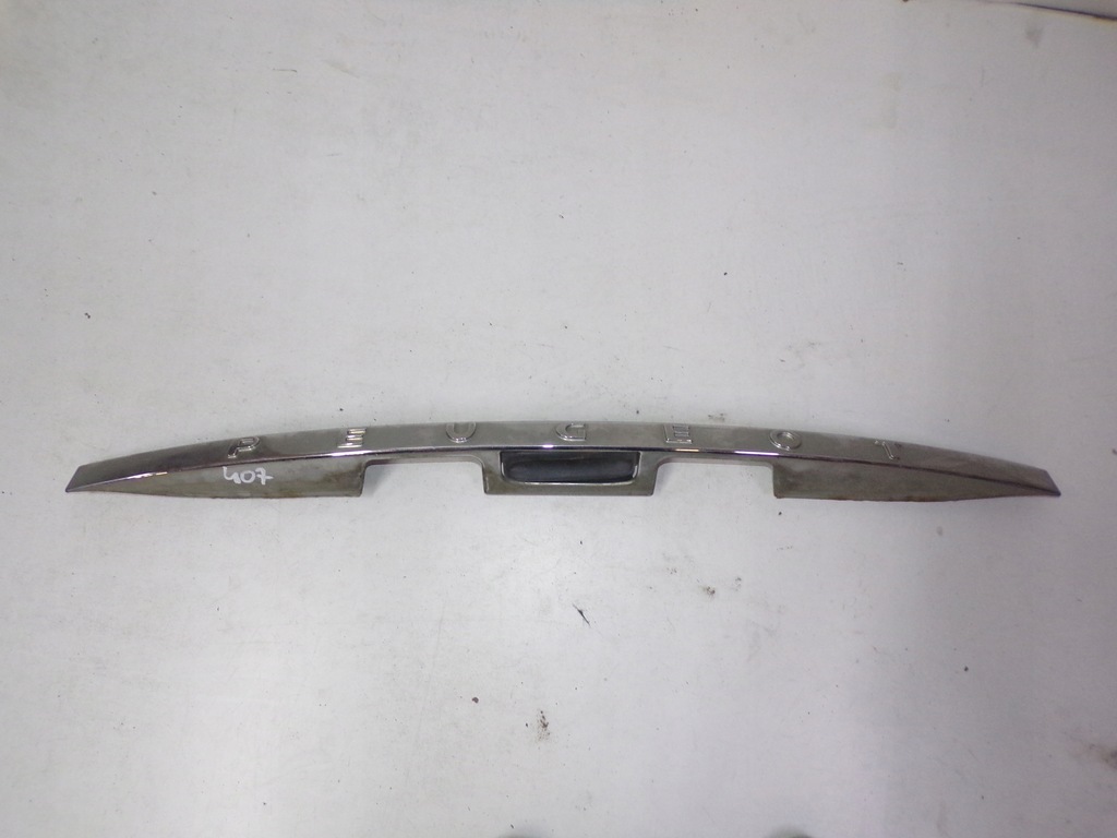 фото №4, Накладка хром крышки багажника peugeot 407