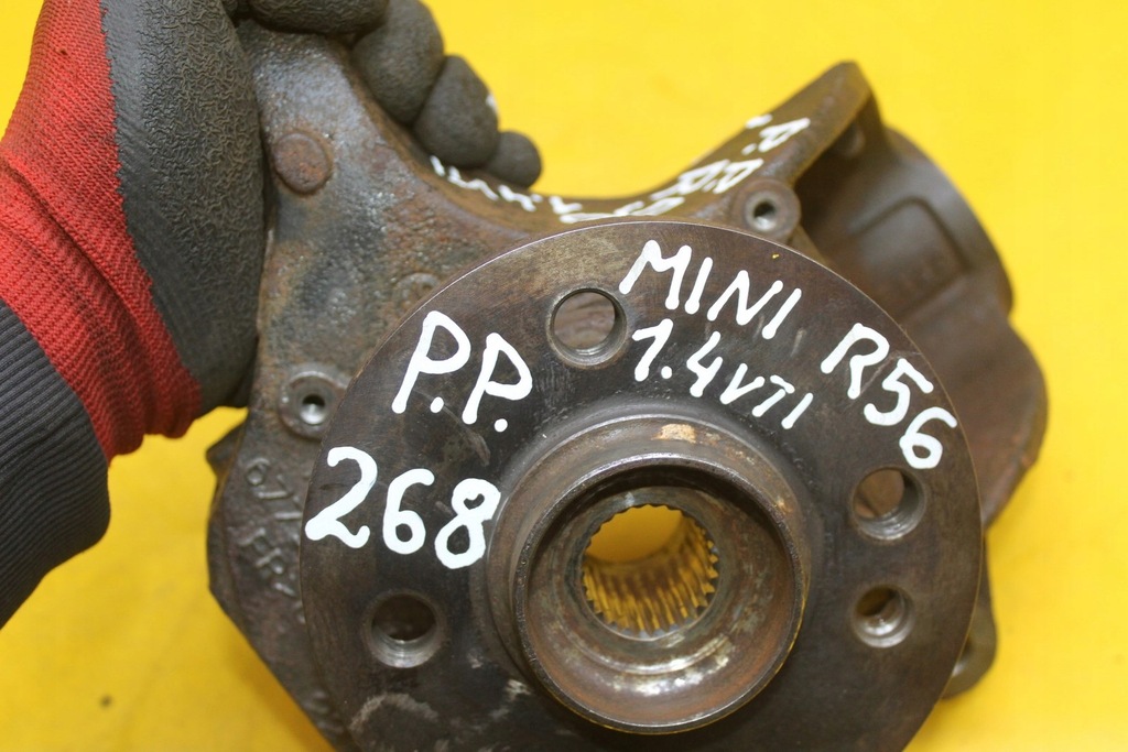 фото №9, Поворотный кулак ступица правый перед mini one r56 r55 1.4 vti 6779796