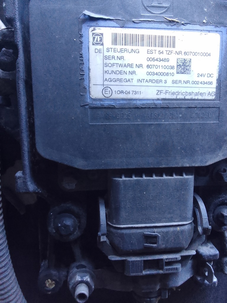 фото №1, Iveco оригінальний номер блок керування intarder