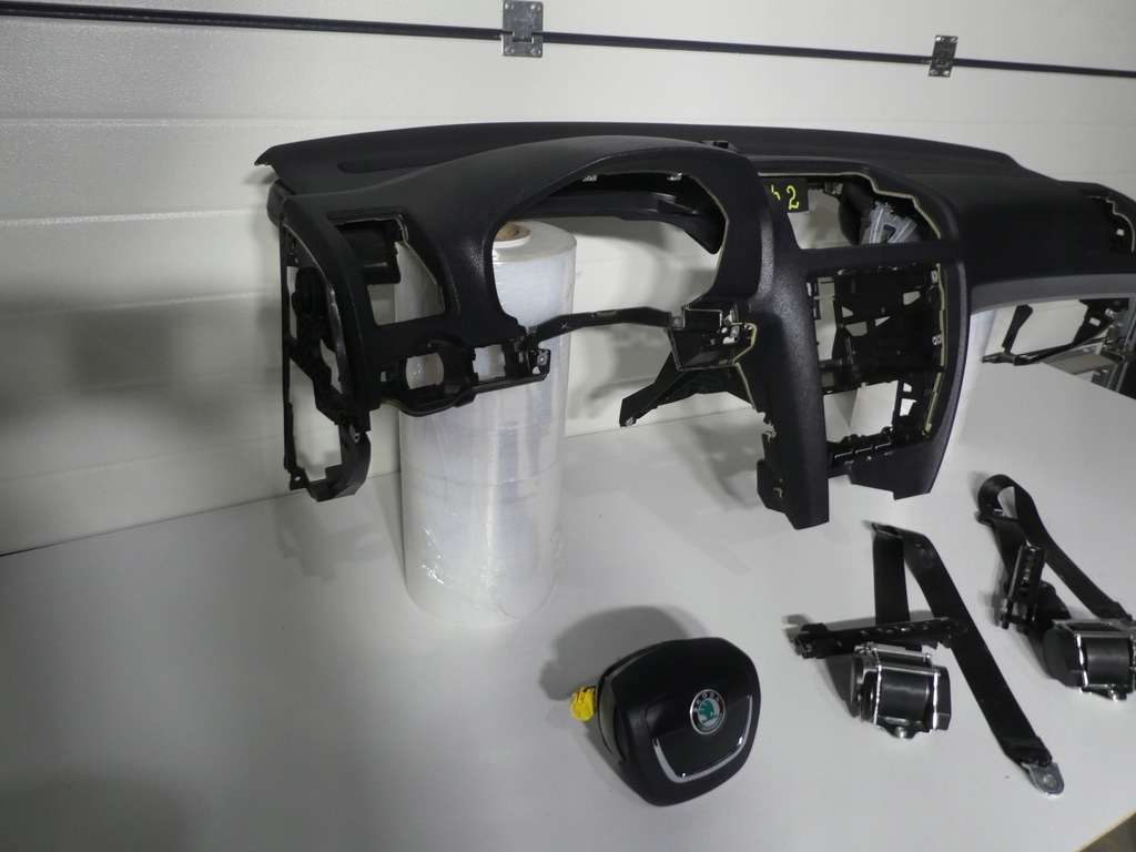 фото №6, Skoda octavia ii панель приладів панель приладів консоль подушка безпеки