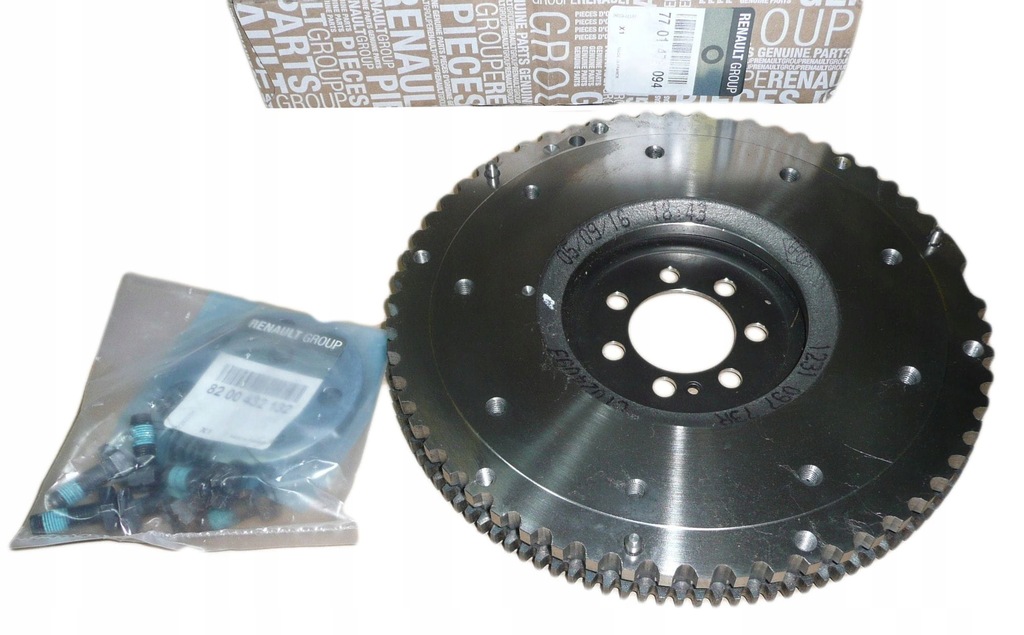 фото №1, Колесо маховик renault laguna ii megane ii 7701475094